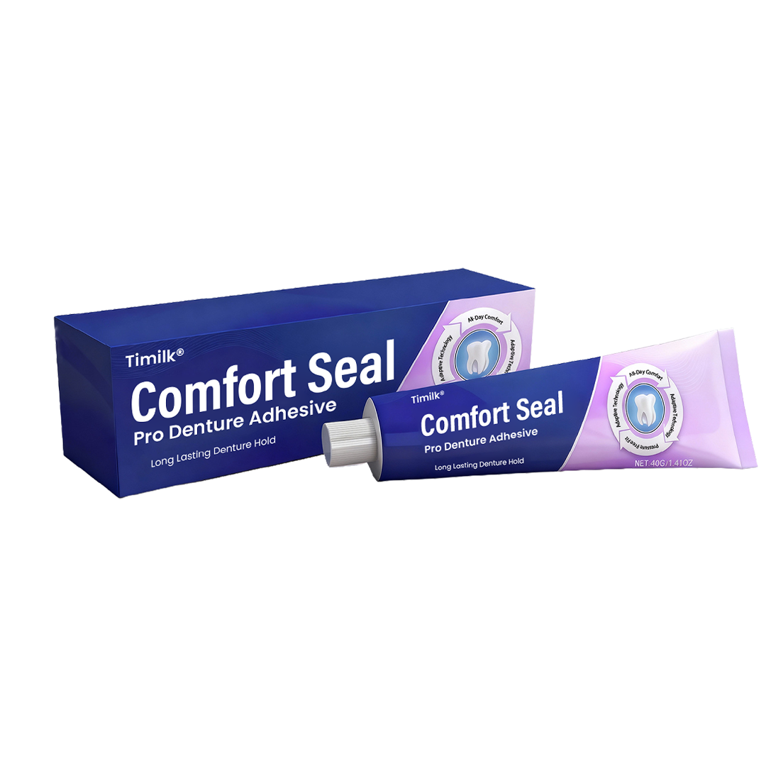 Timilk® Comfort Seal Pro Denture Adhesive🦷💜