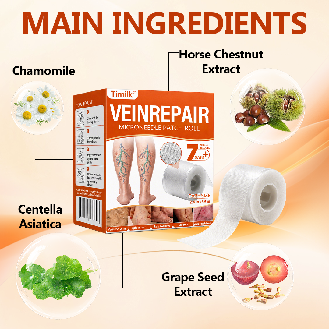 Timilk® VeinRepair Microneedle Patch Roll✨