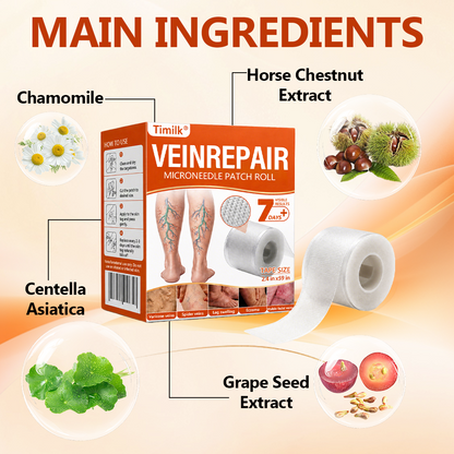 Timilk® VeinRepair Microneedle Patch Roll✨