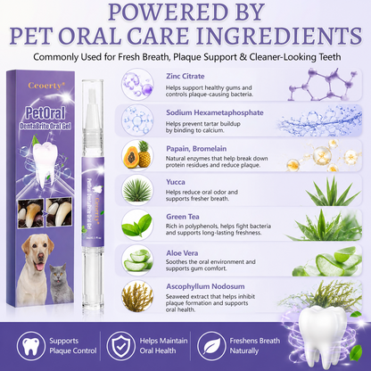 Ceoerty® PetOral DentaBrite Oral Gel