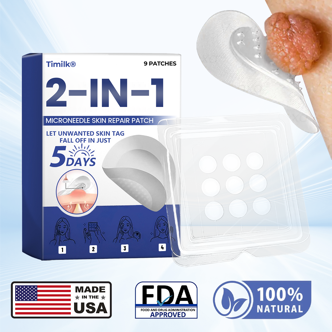 Timilk® 2-in-1 Microneedle Skin Repair Patch