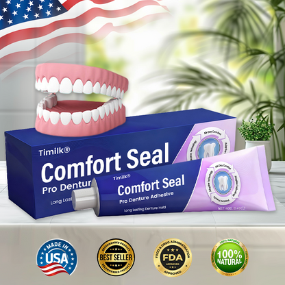 Timilk® Comfort Seal Pro Denture Adhesive🦷💜