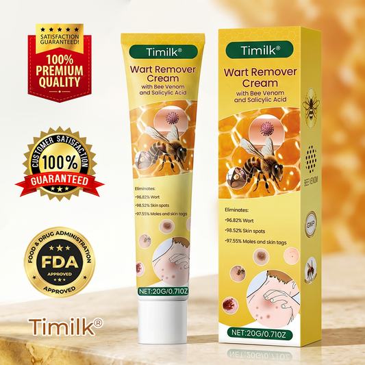 Timilk® Wart Remover Cream with Bee Venom and Salicylic Acid