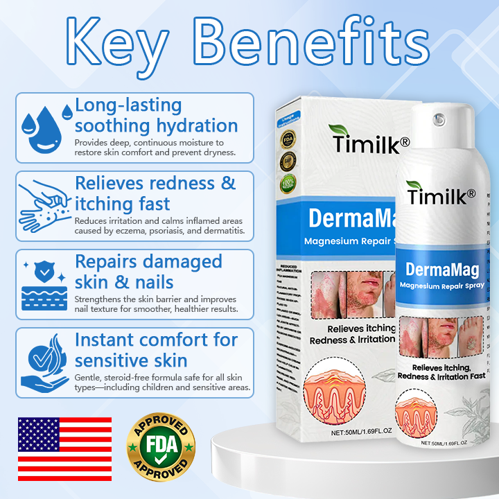 Timilk® DermaMag Magnesium Repair Spray 🔥