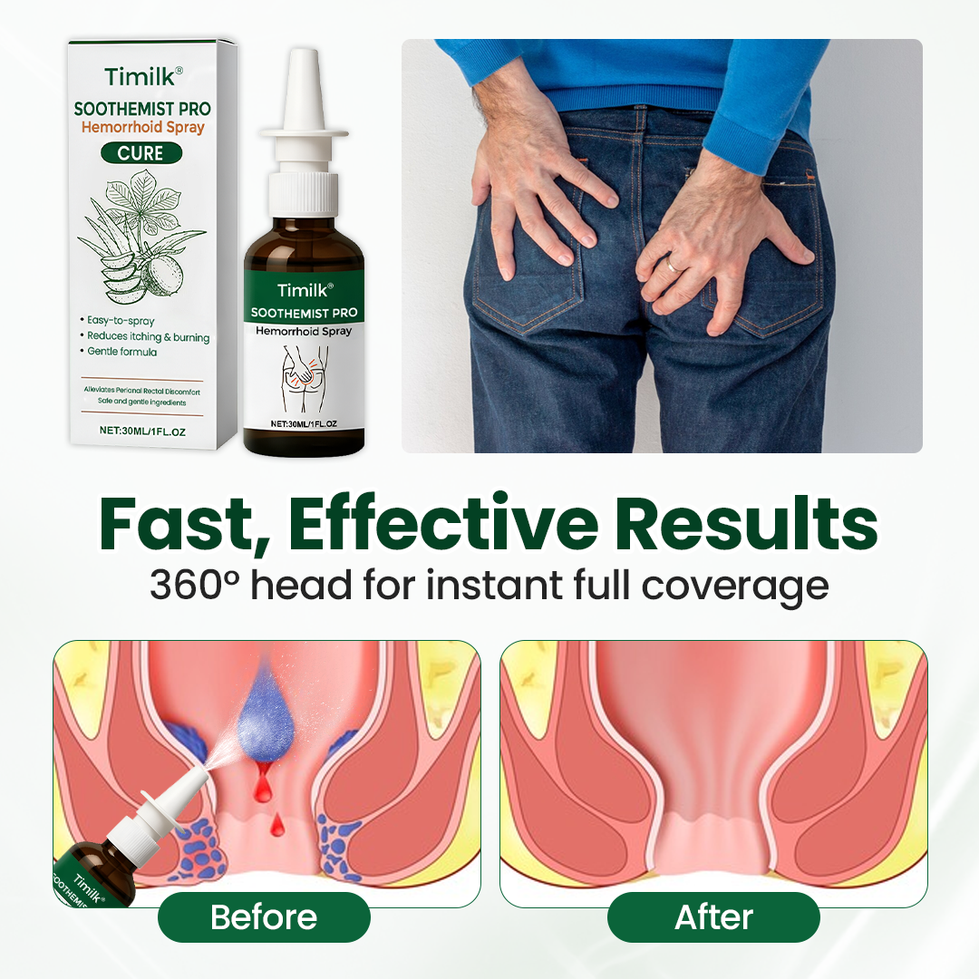 Timilk® SootheMist PRO Hemorrhoid Spray