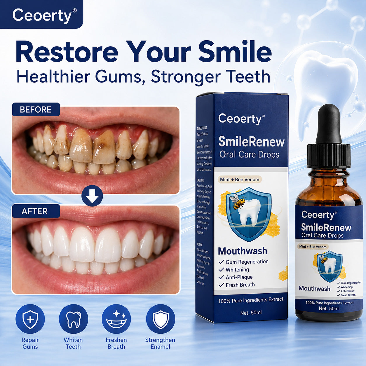 Ceoerty® SmileRenew Oral Care Drops