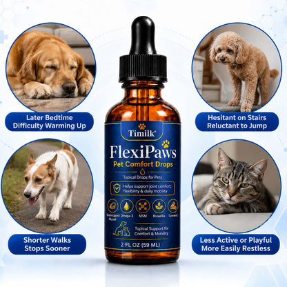 Timilk® FlexiPaws— Comfort & Mobility Drops